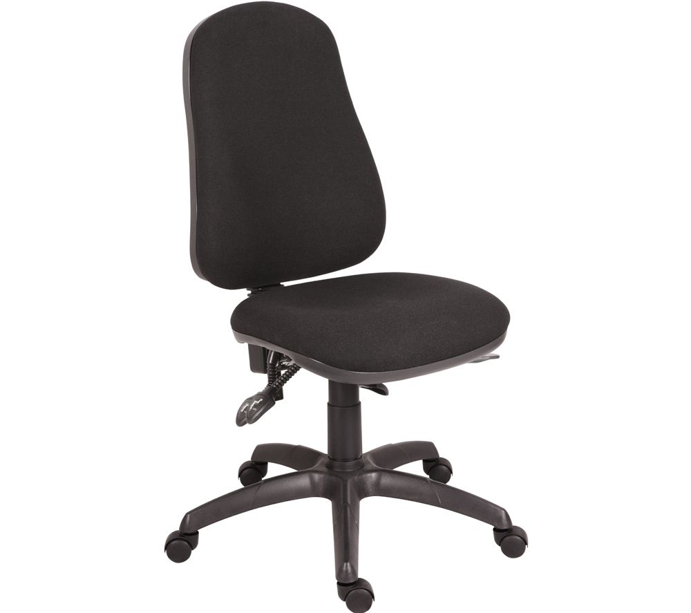 Ergo Comfort 9500BLK Fabric Tilting Operator Chair - Black