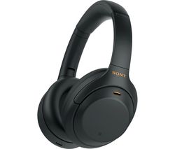 WH-1000XM4 Wireless Bluetooth Noise-Cancelling Headphones - Black