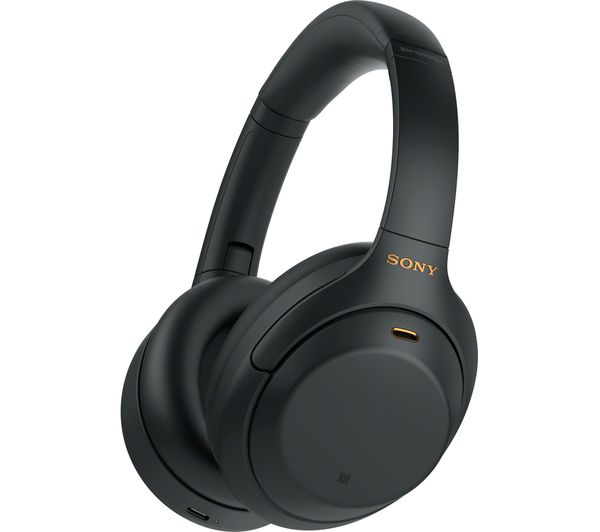 SONY WH-1000XM4 Wireless Bluetooth Noise-Cancelling Headphones - Black