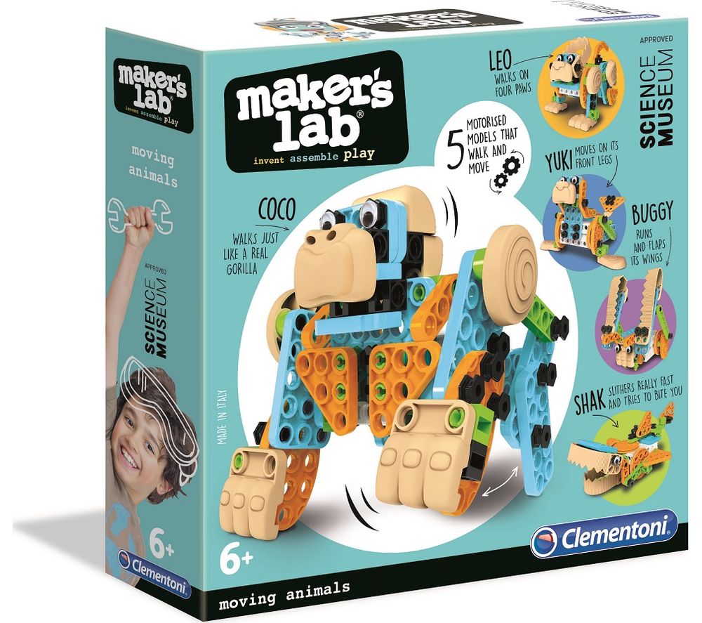 CLEMENTONI Moving Animals Science Kit review