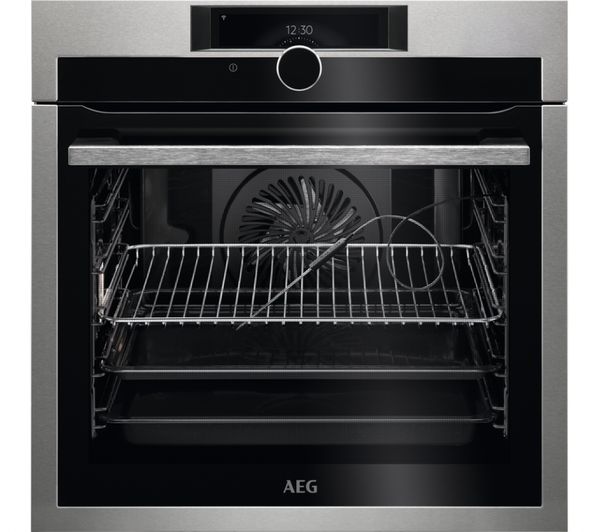 Image of AEG BPE948730M Electric Pyrolytic Oven - Stainless Steel