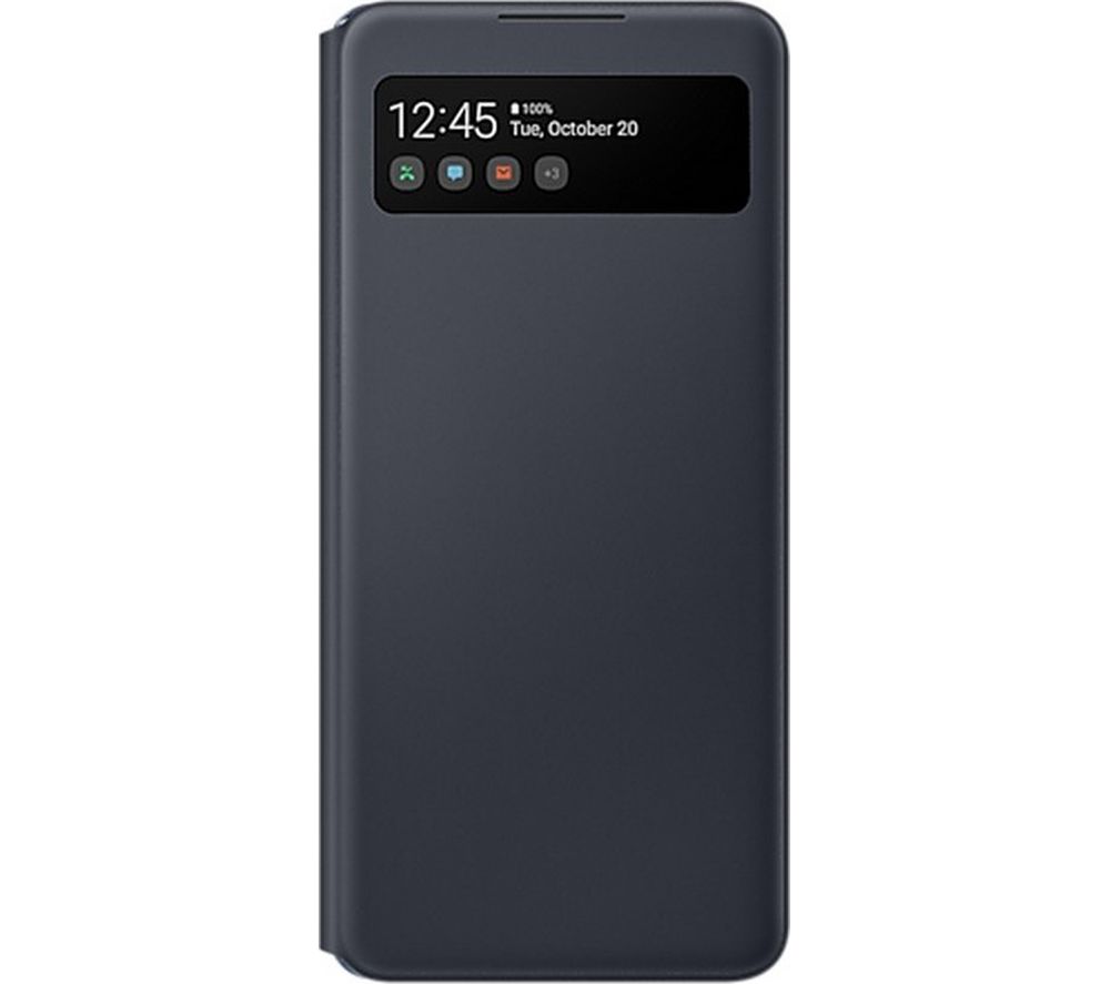 SAMSUNG S View Galaxy A42 5G Wallet Cover - Black, Black