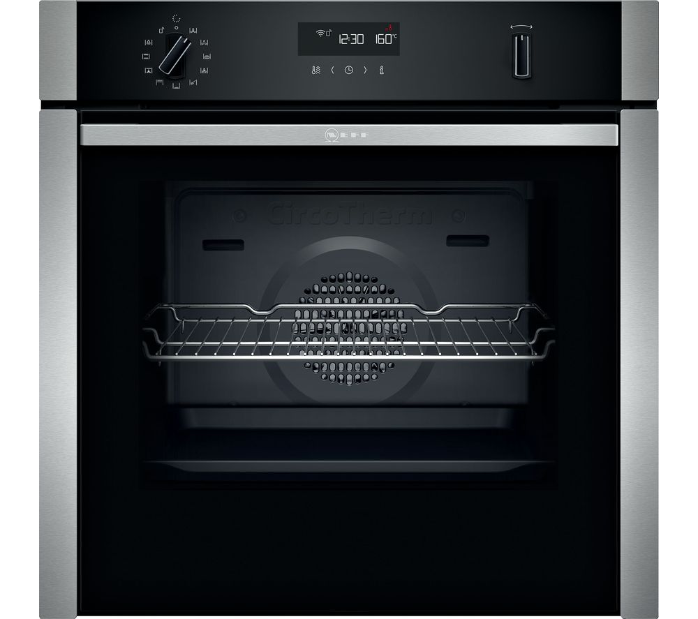 NEFF B5ACH7AH0B Electric Smart Oven - Stainless Steel, Stainless Steel