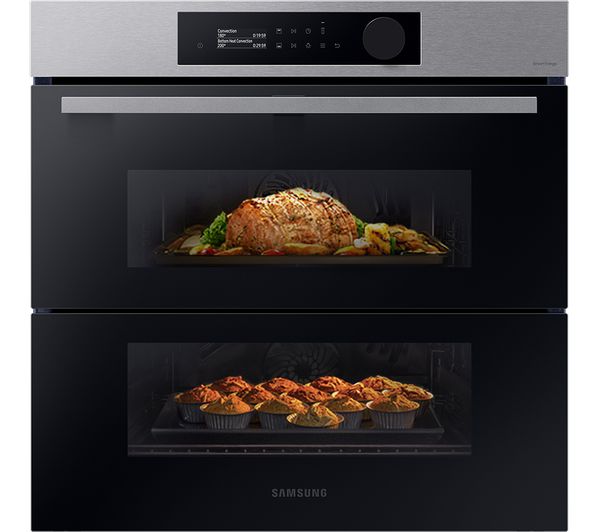 Samsung Series 5 Dual Cook Flex Nv7b5740tas U4 Electric Smart Oven Stainless Steel