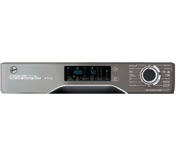 31801038 HOOVER HWash 300 Pro HBDOS 695TAMCRE80 Integrated WiFienabled 9 kg Washer Dryer