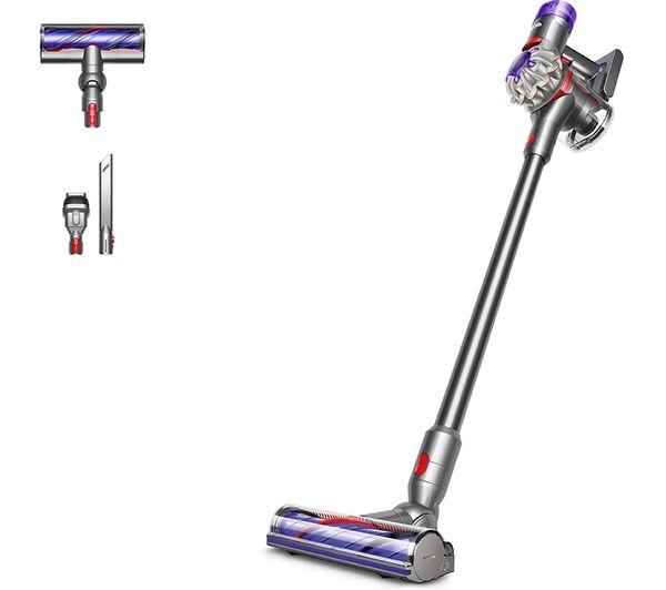 Dyson V8 Cordless Vacuum Cleaner Silver Nickel
