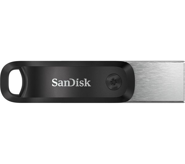 Image of SANDISK iXpand USB 3.0 & Lightning Dual Memory Stick - 128 GB, Black