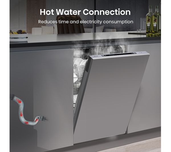 HV622E15UK HISENSE HV622E15UK Fullsize Fully Integrated Dishwasher