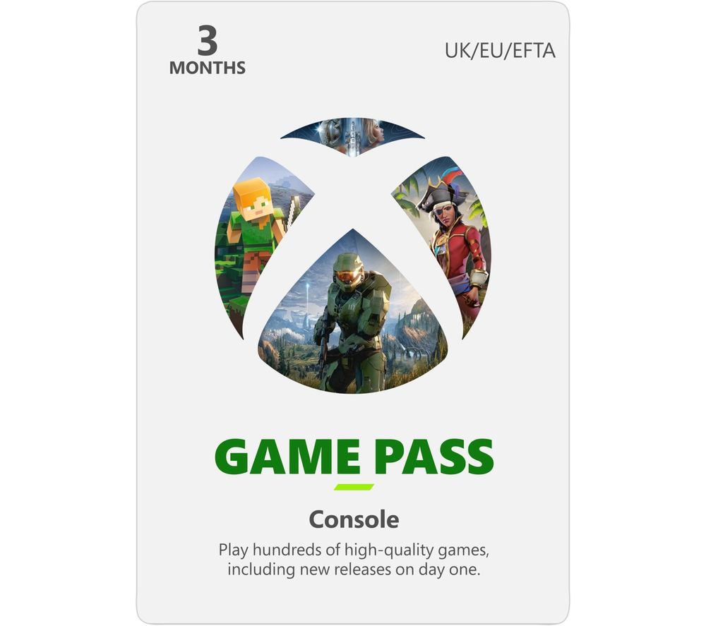 Xbox Game Pass - Console, 3 Month Membership