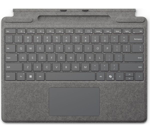 An image of MICROSOFT Surface Pro Typecover - Alcantara Platinum