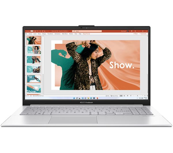 Vivobook Go 15 E1504FA 15.6" Refurbished Laptop - AMD Ryzen 5, 512 GB SSD, Silver (Excellent Condition)