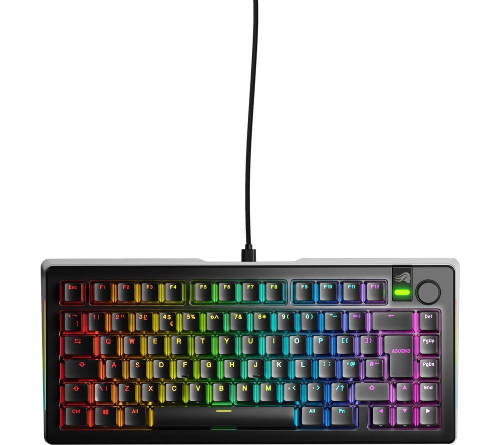 GMMK 3 Pro Prebuilt 75% Mechanical Gaming Keyboard - Black