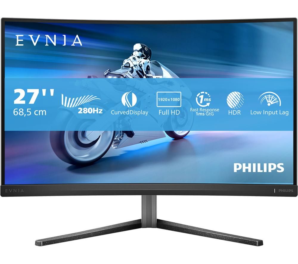 Evnia 27M2C5200W/00 Full HD 27" Curved VA LCD Gaming Monitor - Grey