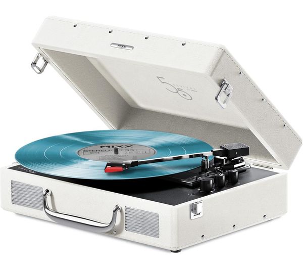 Mixx Revival 55 Mrrp 55 Cm 461 Belt Drive Bluetooth Turntable Cream