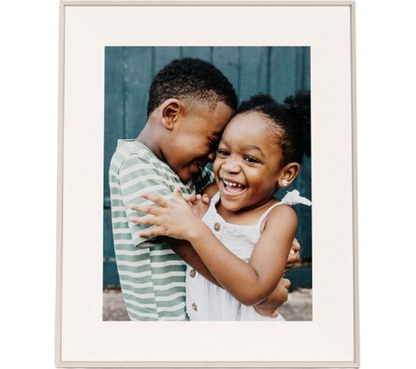 Image of AURA Aspen 12" WiFi Digital Photo Frame - White