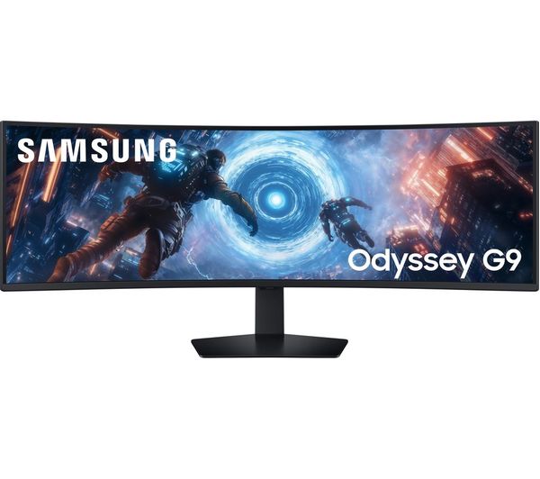 Samsung Odyssey G9 Ls49fg910euxxu Dual Quad Hd 49 Curved Va Lcd Gaming Monitor Black
