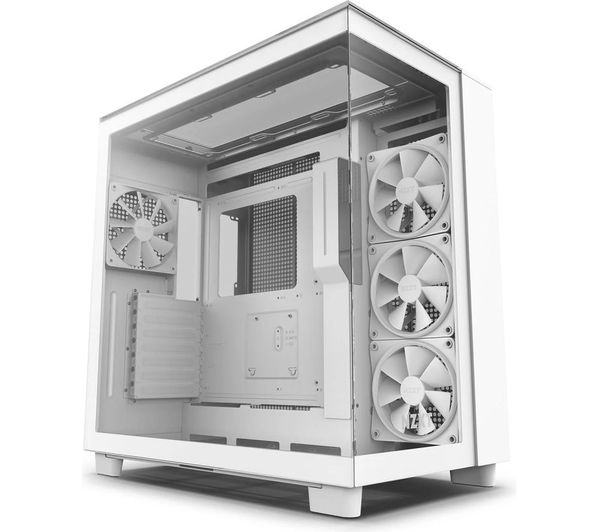 Nzxt H9 Elite Atx Mid Tower Pc Case White