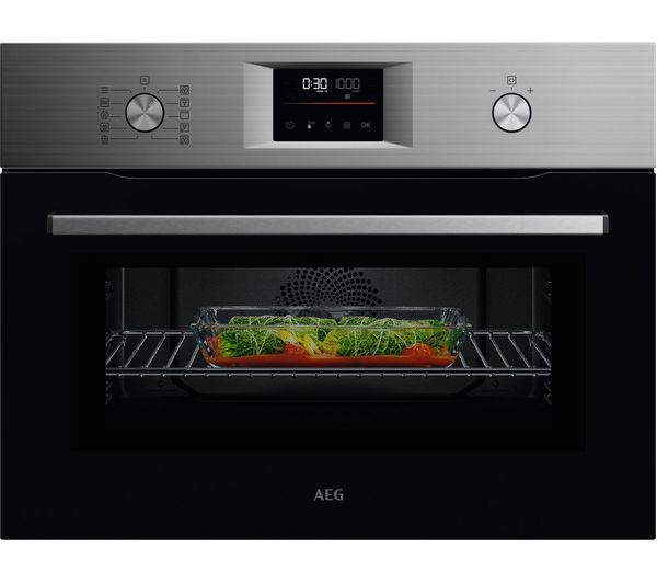 Aeg 6000 Combiquick Ok6nk40m Built In Combination Microwave Stainless Steel