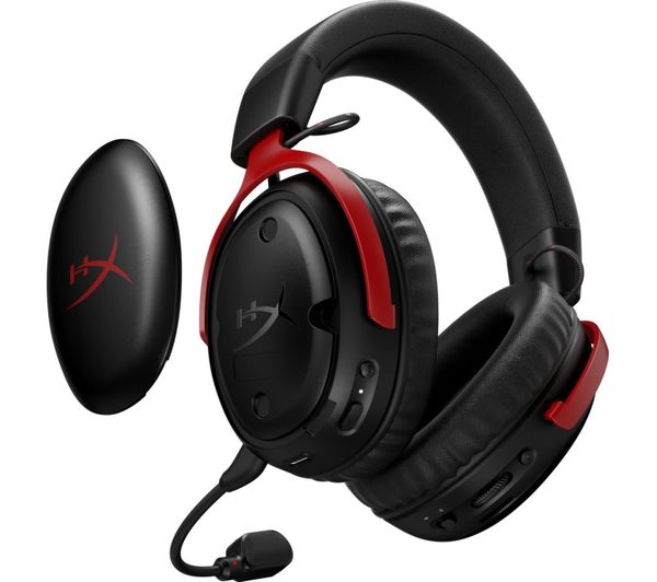 HYPERX Cloud III S Wireless Gaming Headset - Black & Red - A59Z0AA