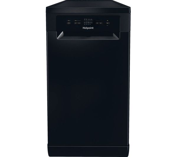 Hotpoint Hp2fe10cs90buk Slimline Dishwasher Black