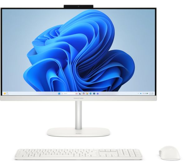 An image of HP OmniStudio 24-cu0002na 24" All-in-One PC - Intel® Core™ 5, 512 TB SSD, Cotton White