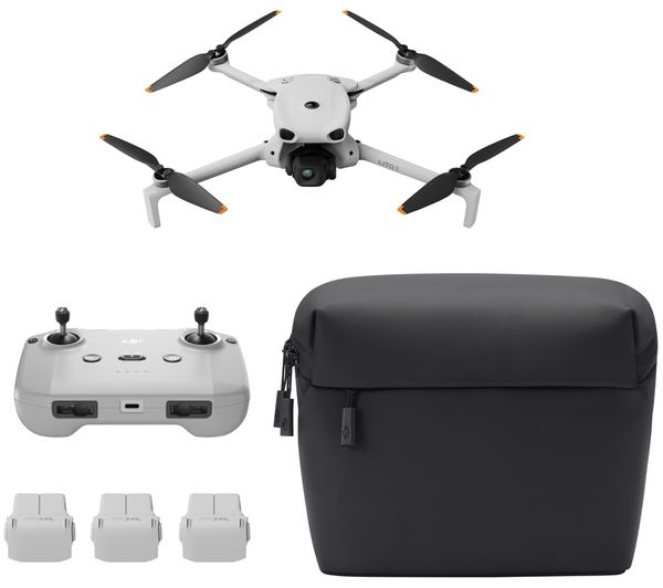 An image of DJI Lito 1 Fly More Combo with RC-N3 Remote Controller - Grey