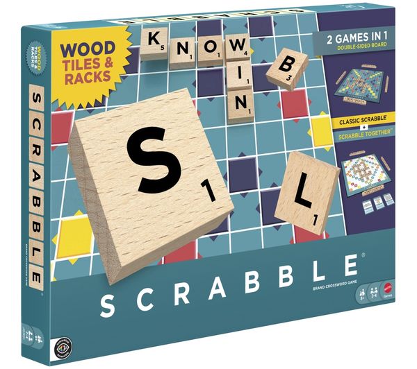 An image of MATTEL Scrabble Refresh Board Game