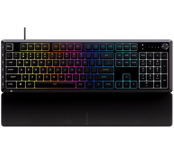 An image of CORSAIR SKIFF 100 PLUS Gaming Keyboard - Black