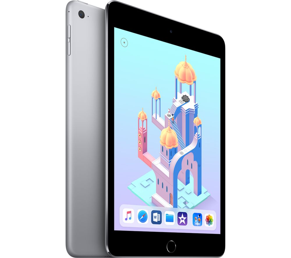 Buy APPLE iPad mini 4 128 GB, Space Grey Free Delivery Currys