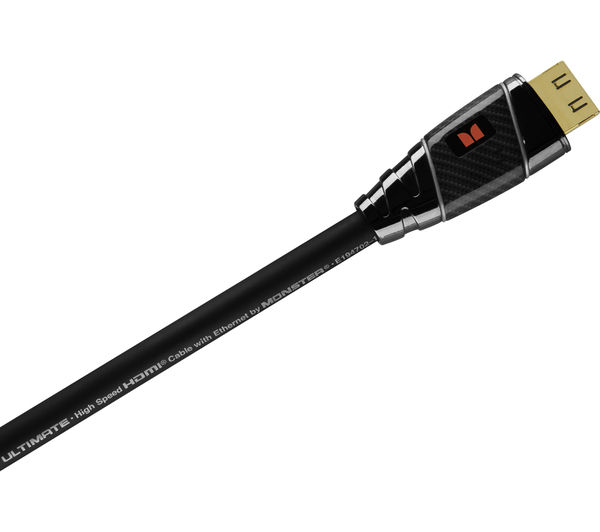 MONSTER Black Platinum Ultimate High Speed HDMI Cable - 1.5 m, Black