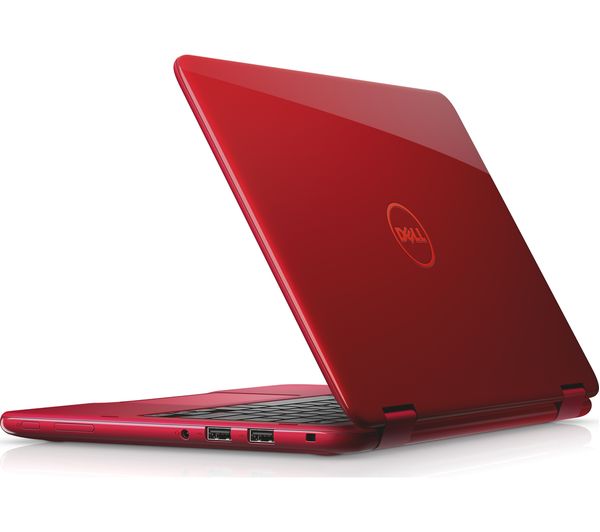 Dell Inspiron 2-in-1 hot Touchscreen Red Laptop Tablet