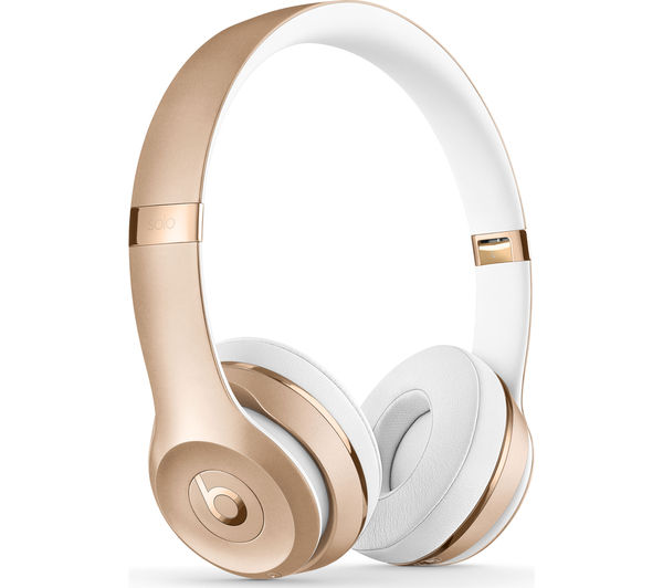 BEATS BY DR DRE Solo 3 Wireless Bluetooth Headphones - Gold
