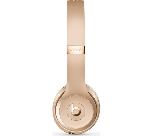 Buy BEATS BY DR DRE Solo 3 Wireless Bluetooth Headphones Gold Free