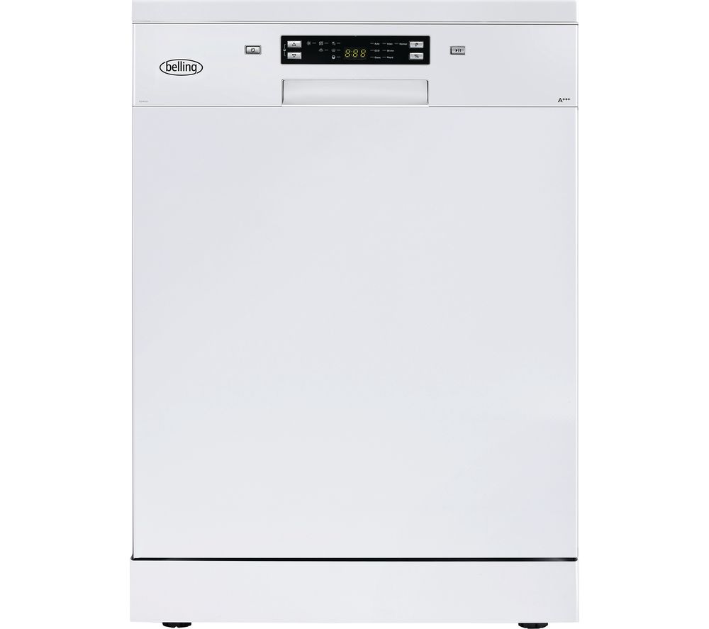 BELLING FDW150 Full-size Dishwasher – White, White