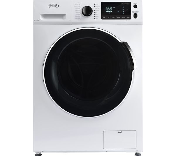 Belling Washer Dryer BEL FWD8614  - White, White