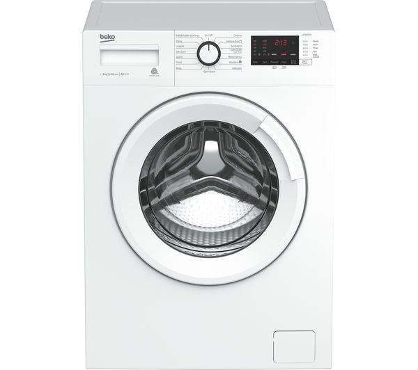 BEKO WTB941R2W 9 kg 1400 Spin Washing Machine - White, White