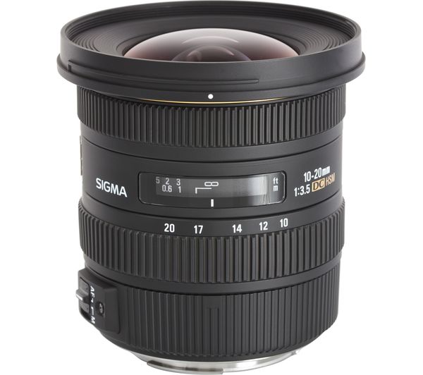 SIGMA 10-20 mm f/3.5 EX DC HSM Wide-angle Zoom Lens - for Nikon