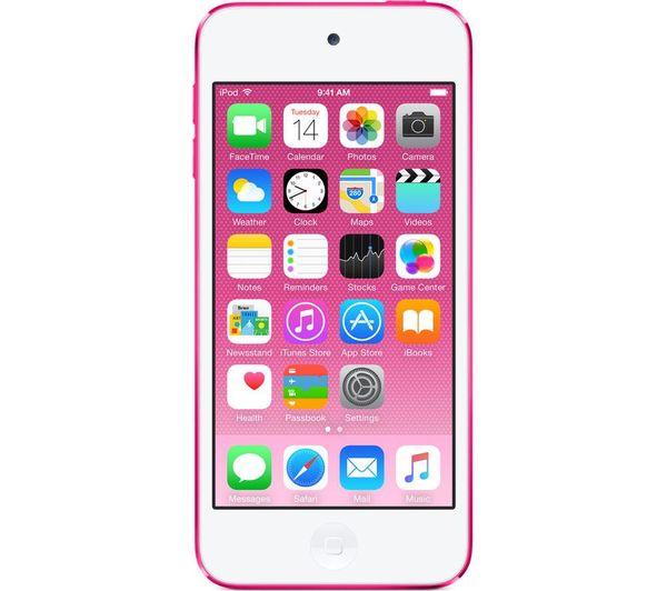 APPLE iPod touch - 128 GB, 6th Generation, Pink, Pink