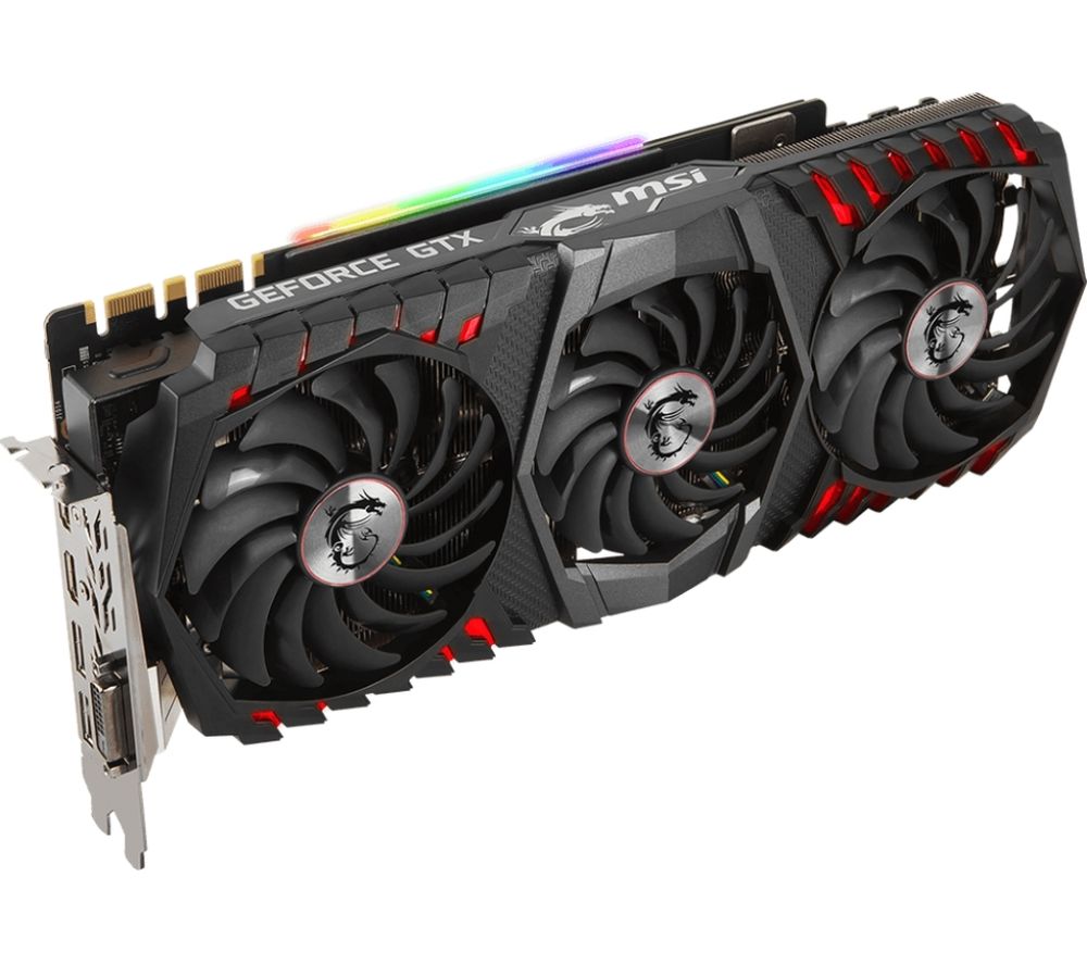 MSI GeForce GTX 1080 Ti 11 GB Gaming X Trio Graphics Card