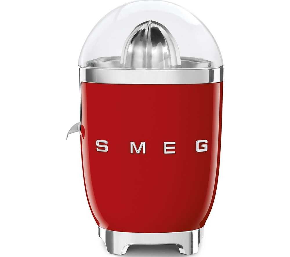 SMEG 50's Retro Style CJF01RDUK Citrus Juicer - Red, Red