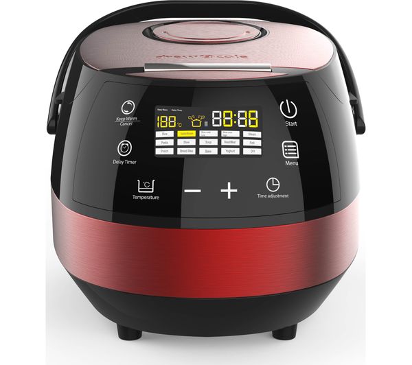 01113 - DREW & COLE Clever Chef Multicooker - Red - Currys Business