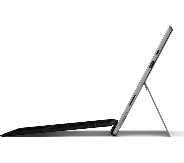 Microsoft 12 3 Surface Pro 7 With Black Type Cover Intel Core I5 256 Gb Ssd Platinum Fast Delivery Currysie