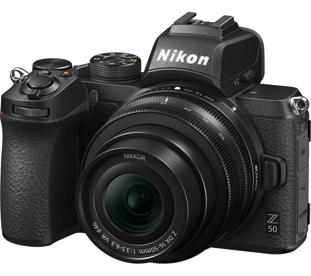 Z 50 Mirrorless Camera with NIKKOR Z DX 50-250 mm f/4.5-6.3 VR & 16-50 mm f/3.5-6.3 VR Lens