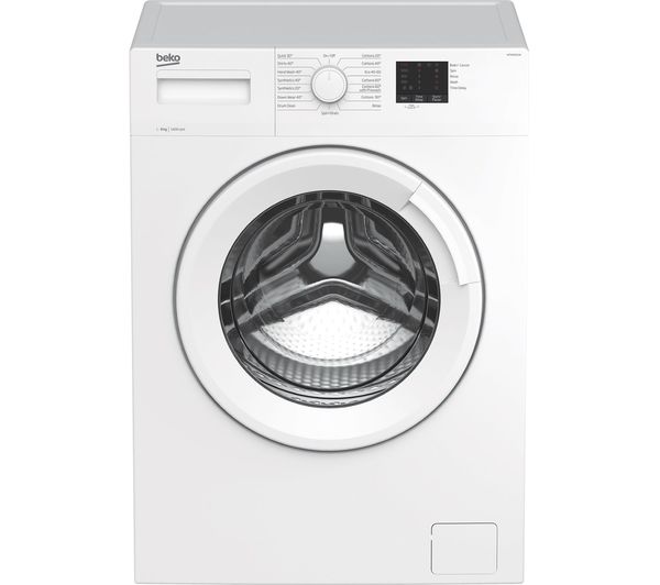 Image of BEKO RecycledTub WTK84011W 8 kg 1400 Spin Washing Machine - White