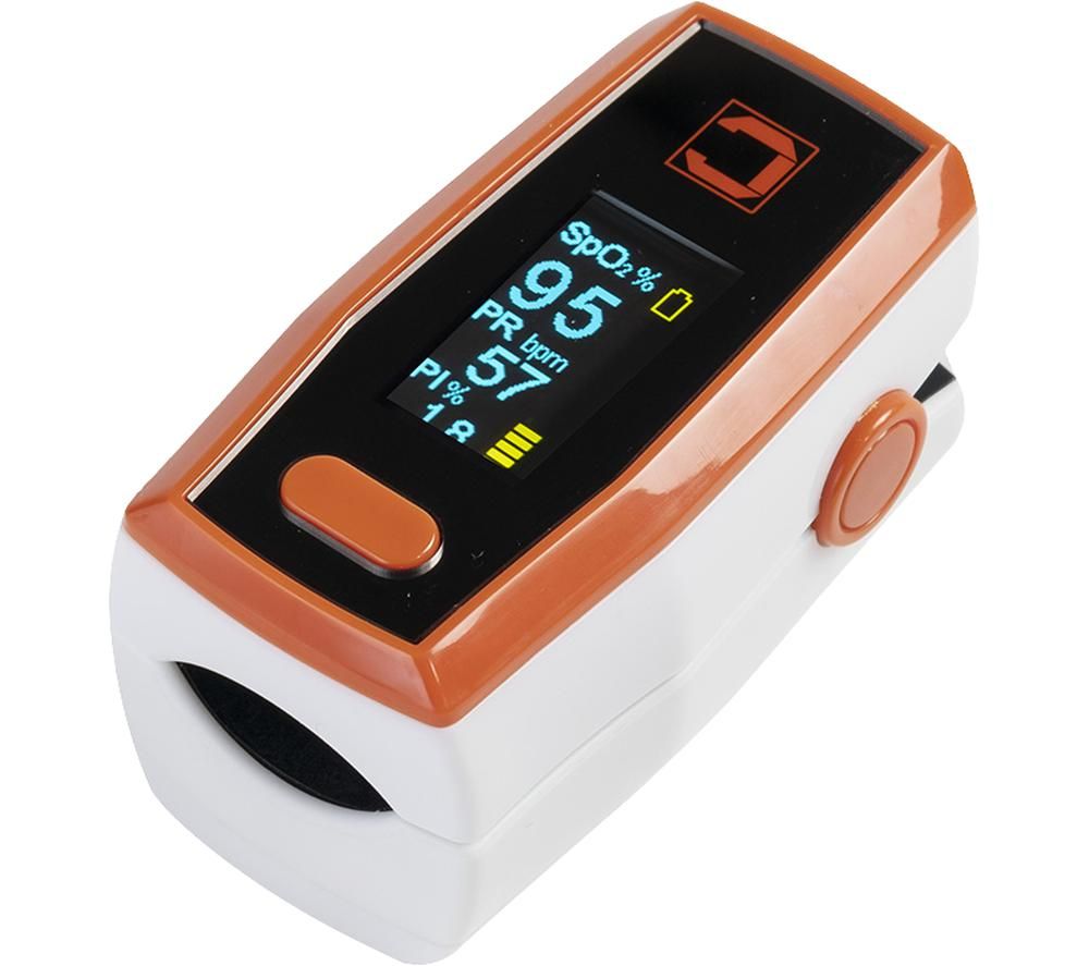 Care POA300 Pulse Oximeter - Orange & White