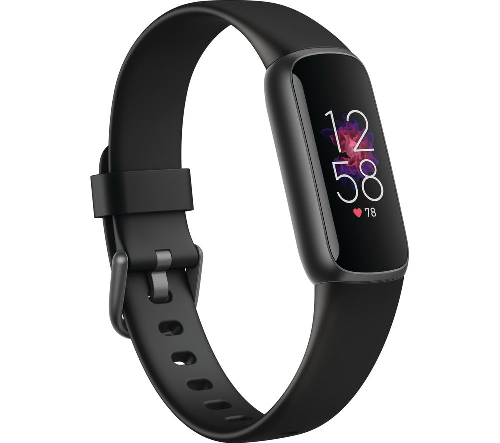 Image of FITBIT Luxe Fitness Tracker - Black, Universal, Black