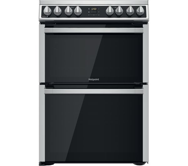 Hotpoint Multiflow Hdm67v8d2cx 60 Cm Electric Ceramic Cooker Stainless Steel