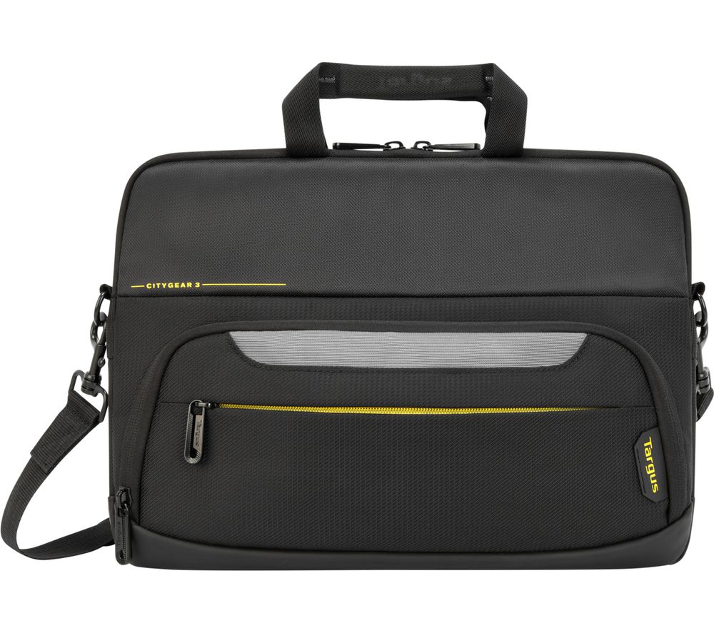 CityGear Slim Topload TSS866GL 14" Laptop Case - Black