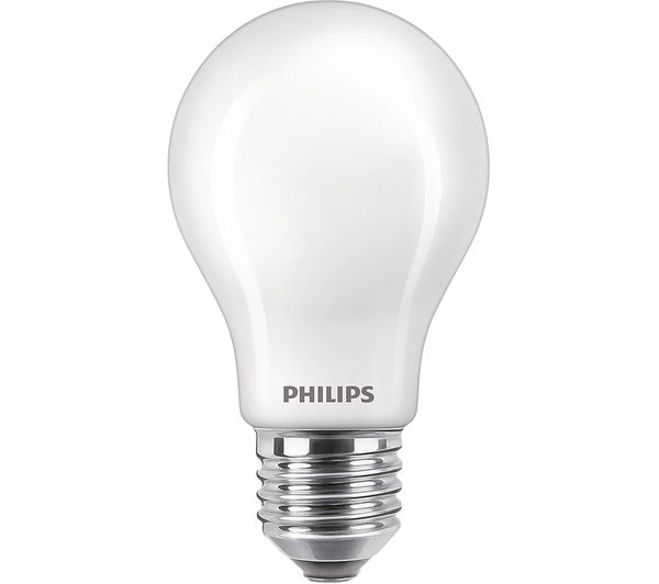 Image of PHILIPS Frosted LED Light Bulb - E27, Warm Glow