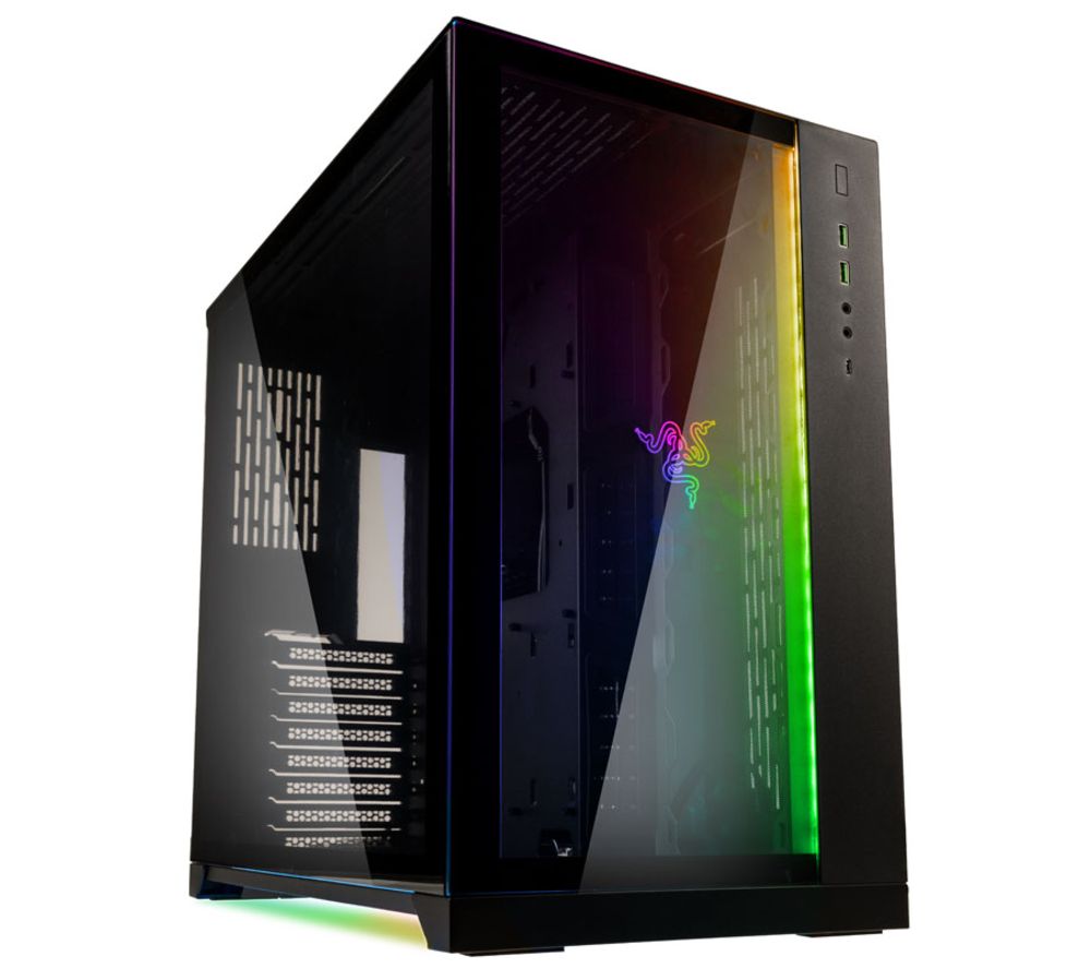 PC-O11 Dynamic Razer Edition Mid-Tower E-ATX PC Case - Black